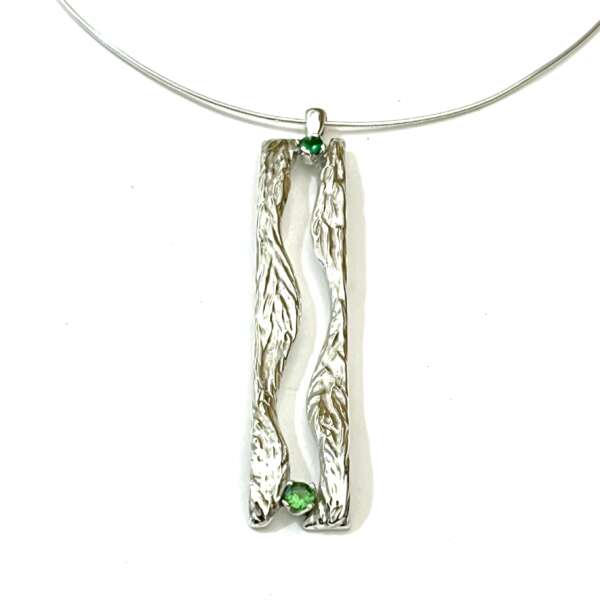 Green Waterfall Pendant - immagine 2