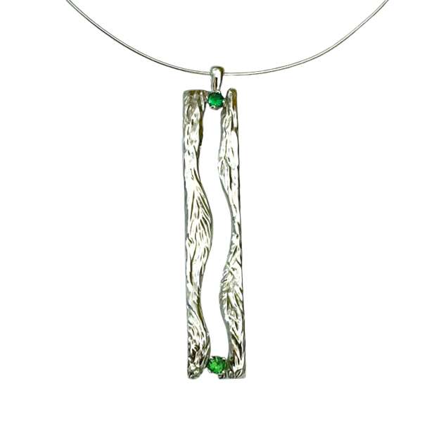 Green Waterfall Pendant