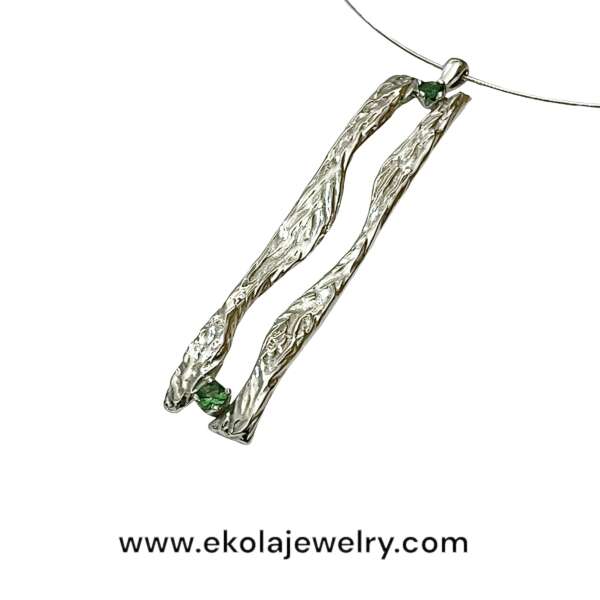 Green Waterfall Pendant - immagine 3