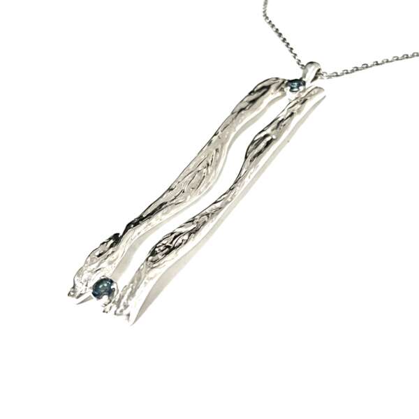 Blue Waterfall Pendant - immagine 5